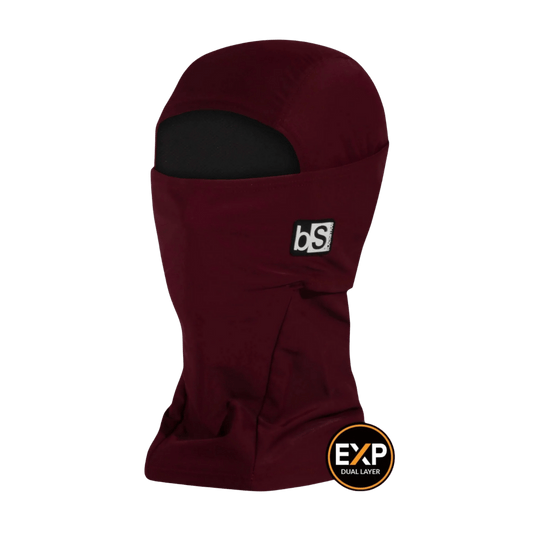 BLACK STRAP THE EXPEDITION HOOD FACEMASK - WINE