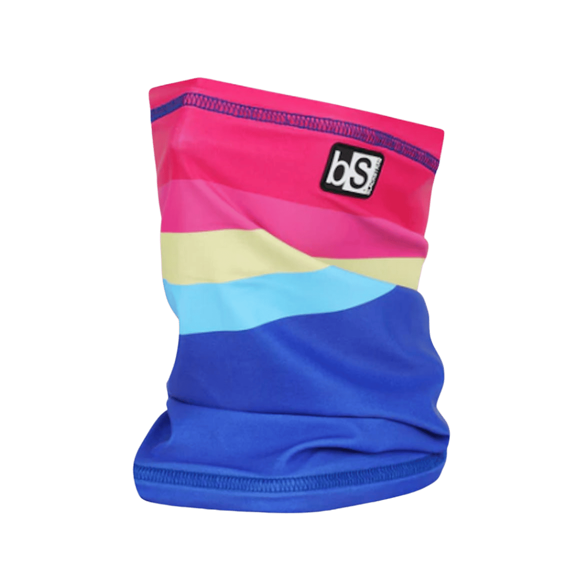 BLACK STRAP THE TUBE NECK GAITER COLOR BLOCKED