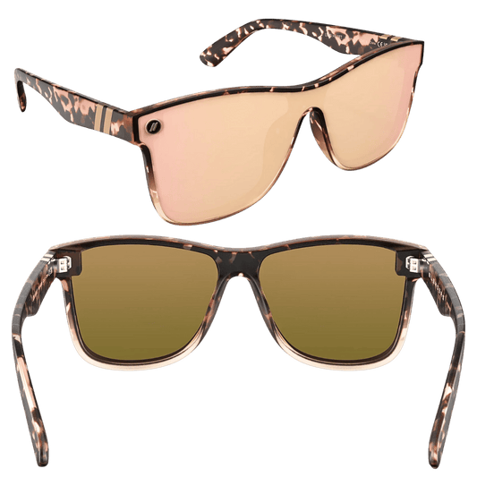 BLENDERS MILLENIA X2 SUNGLASSES - LION HEART_FRONT SIDE AND BACK VIEW