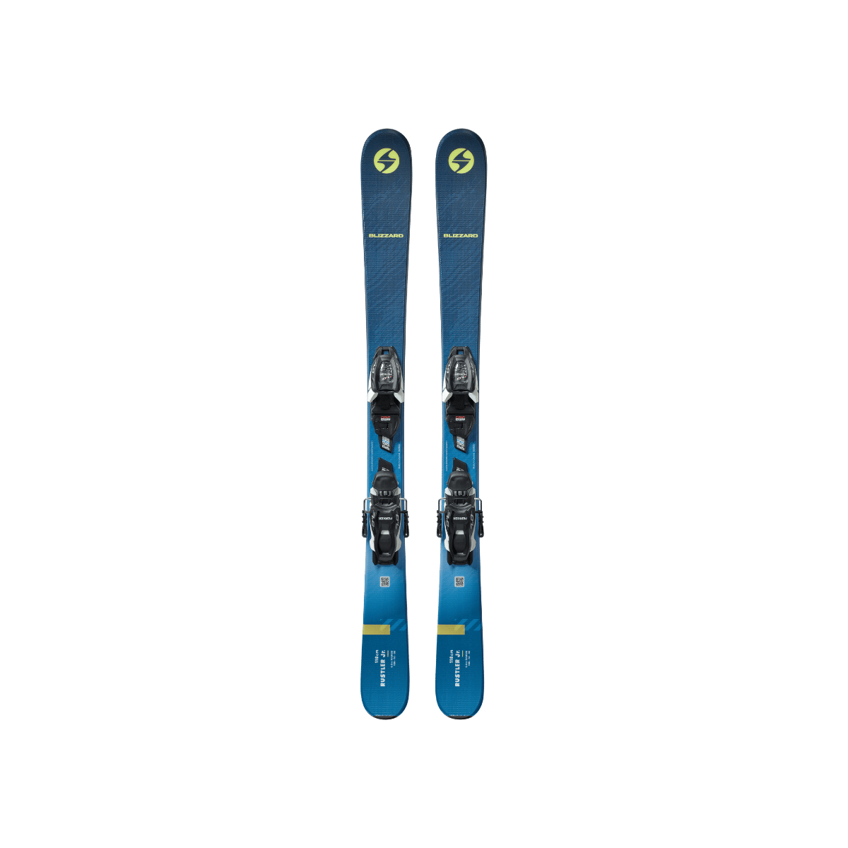 BLIZZARD RUSTLER TWIN SKIS JUNIOR 4.5 2004 2005 BLUE