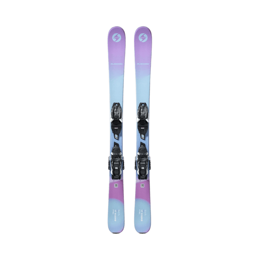 BLIZZARD SHEEVA TWIN SKIS JUNIOR 4.5 - TEAL/PURPLE 24/25 IMAGE