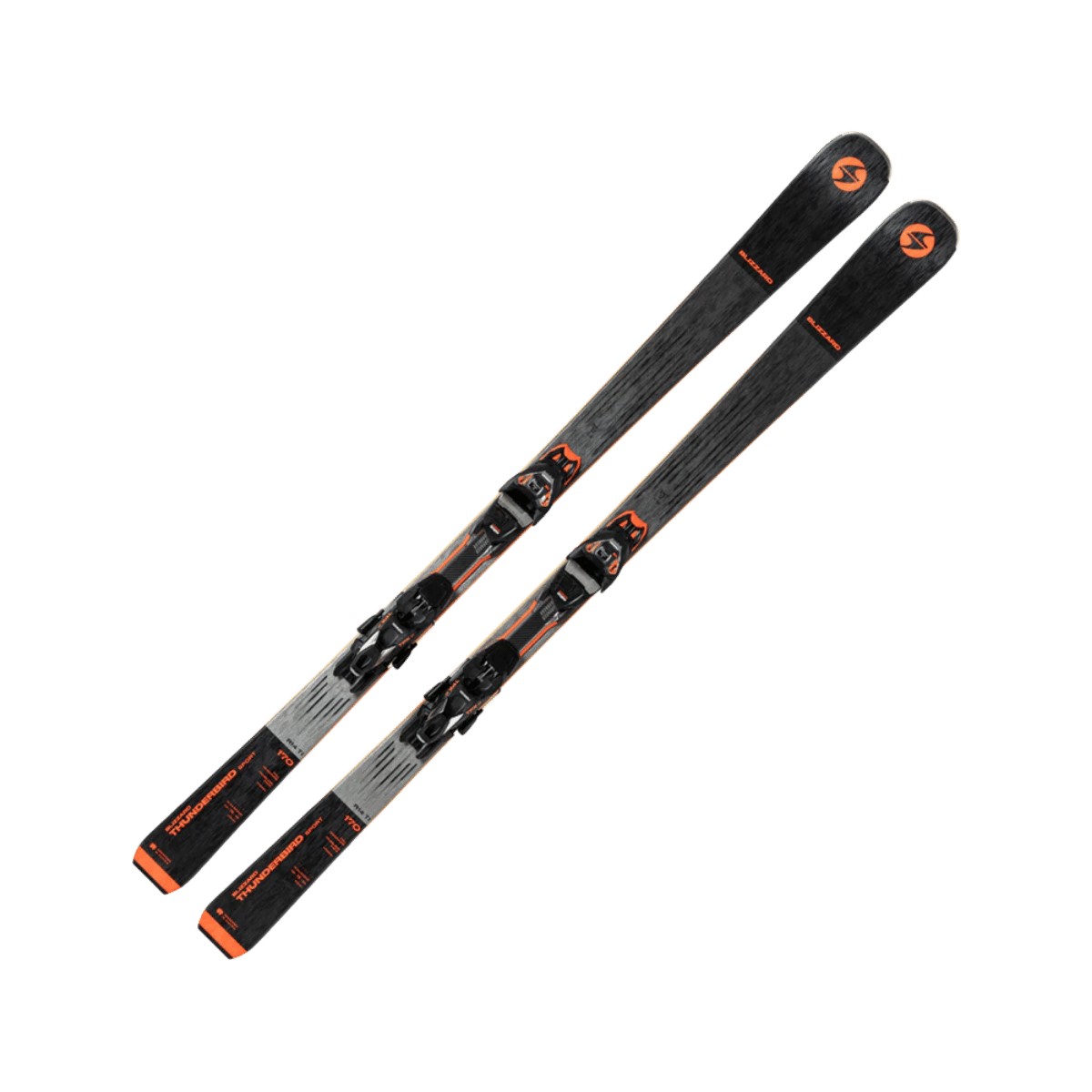 BLIZZARD THUNDERBIRD SPORT TI W/TPX12 ANTHRACITE BLACK ORANGE