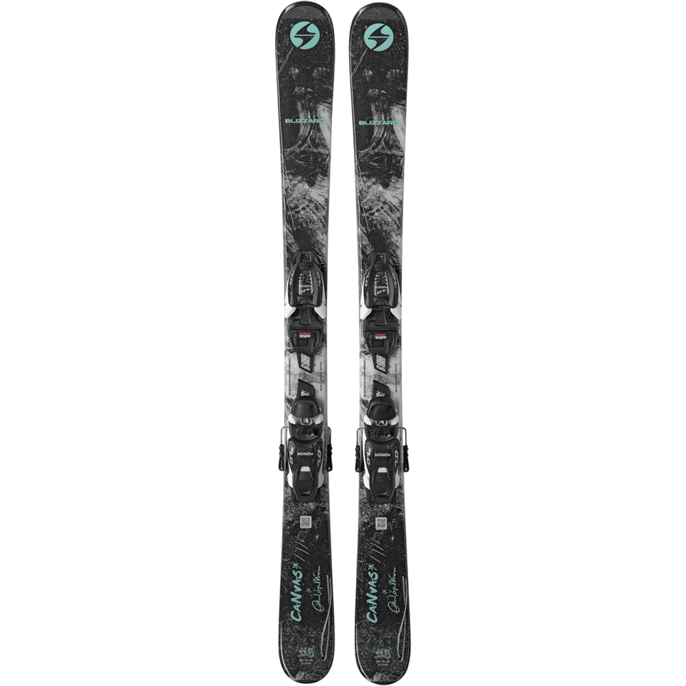 BLIZZARD CANVAS JUNIOR SIS + FDT JR 7.0 BINDINGS 2026/2027 TOP