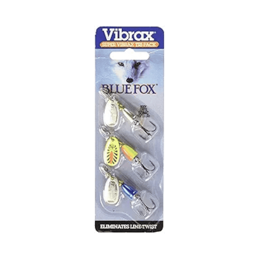 BLUE FOX SUPER VIBRAX TRI PACK MULTI COLOR