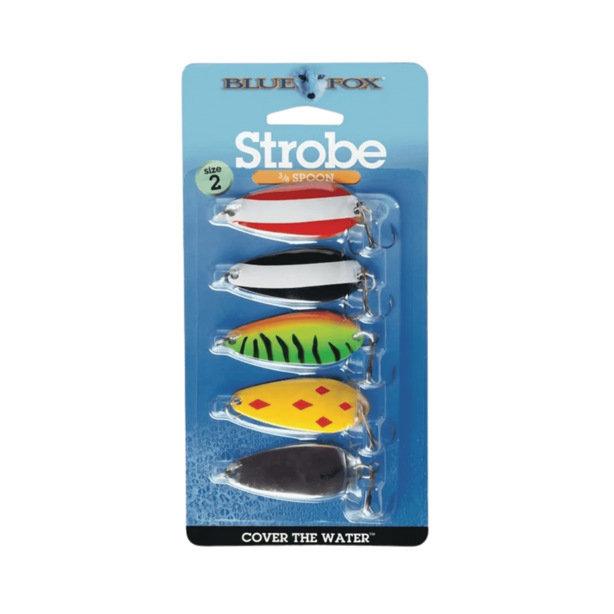BLUE FOXS TROBE SPOON KIT 3/8OZ
