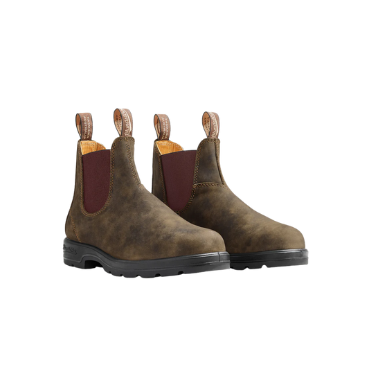 BLUNDSTONE CLASSIC CHELSEA BOOT RUSTIC BROWN