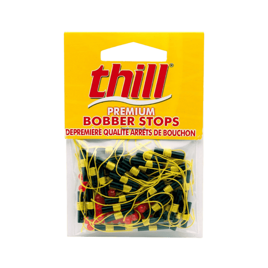 THILL BOBBER STOPS/BEADS 40PK - FLUORE YELLOW