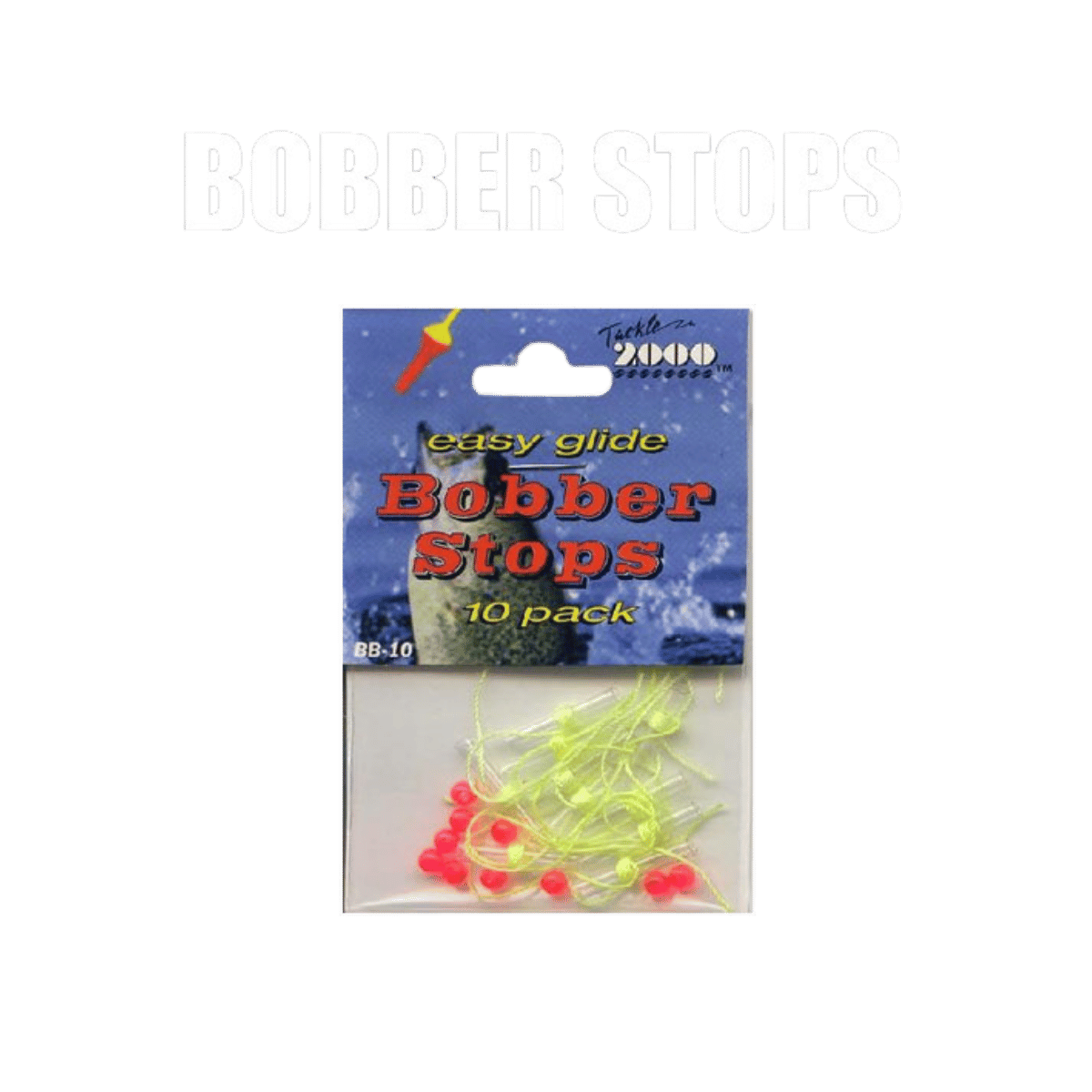 ROCKET BOBBER EASY GLIDE BOBBER STOPS 10PK
