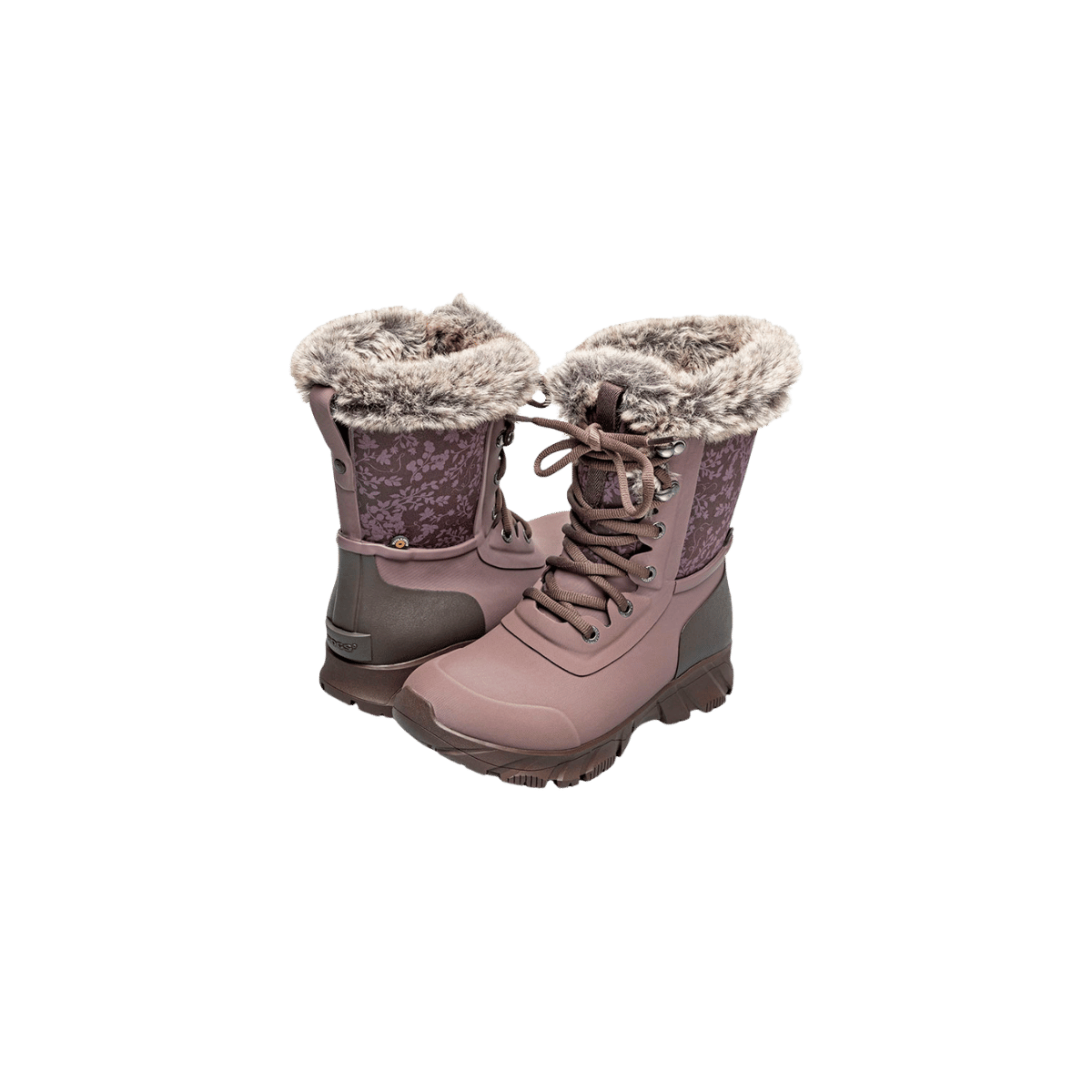 BOGS W ARCATA II DEMURE FLORAL FRONT AND BACK