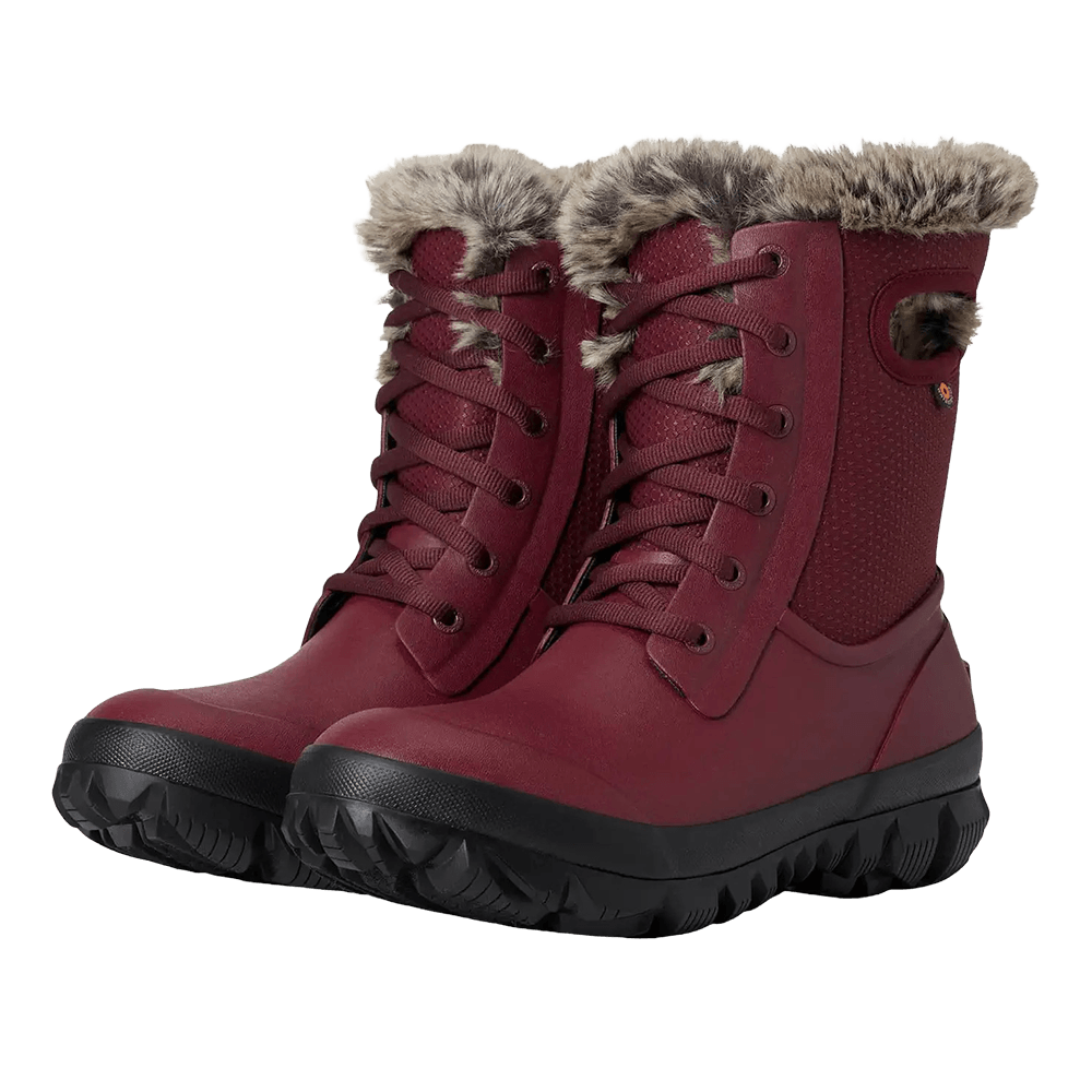 BOGS WOMENS ARCATA DOTS -58°F BOOT- OXBLOOD