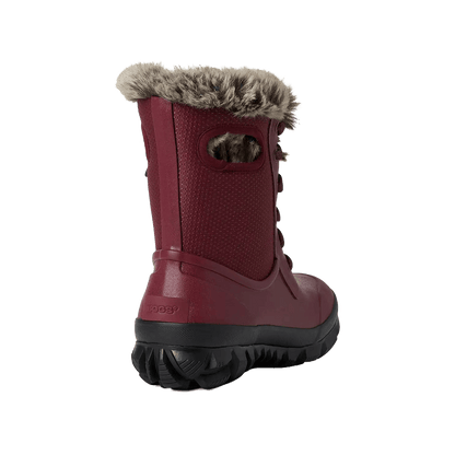 BOGS WOMENS ARCATA DOTS -58°F BOOT- OXBLOOD BACK
