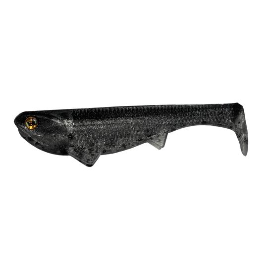 OPTIMUM BAIT BOOM BOOM WEEDLESS SWIMBAIT - 6-INCH - CRAPPIE