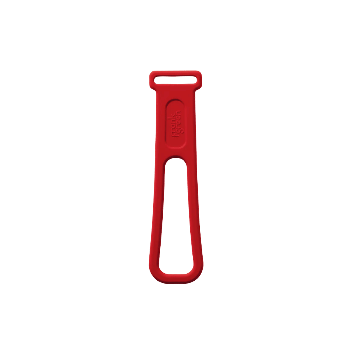 FRANK GREEN SILICONE BOTTLE CARRY STRAP - ATOMIC RED