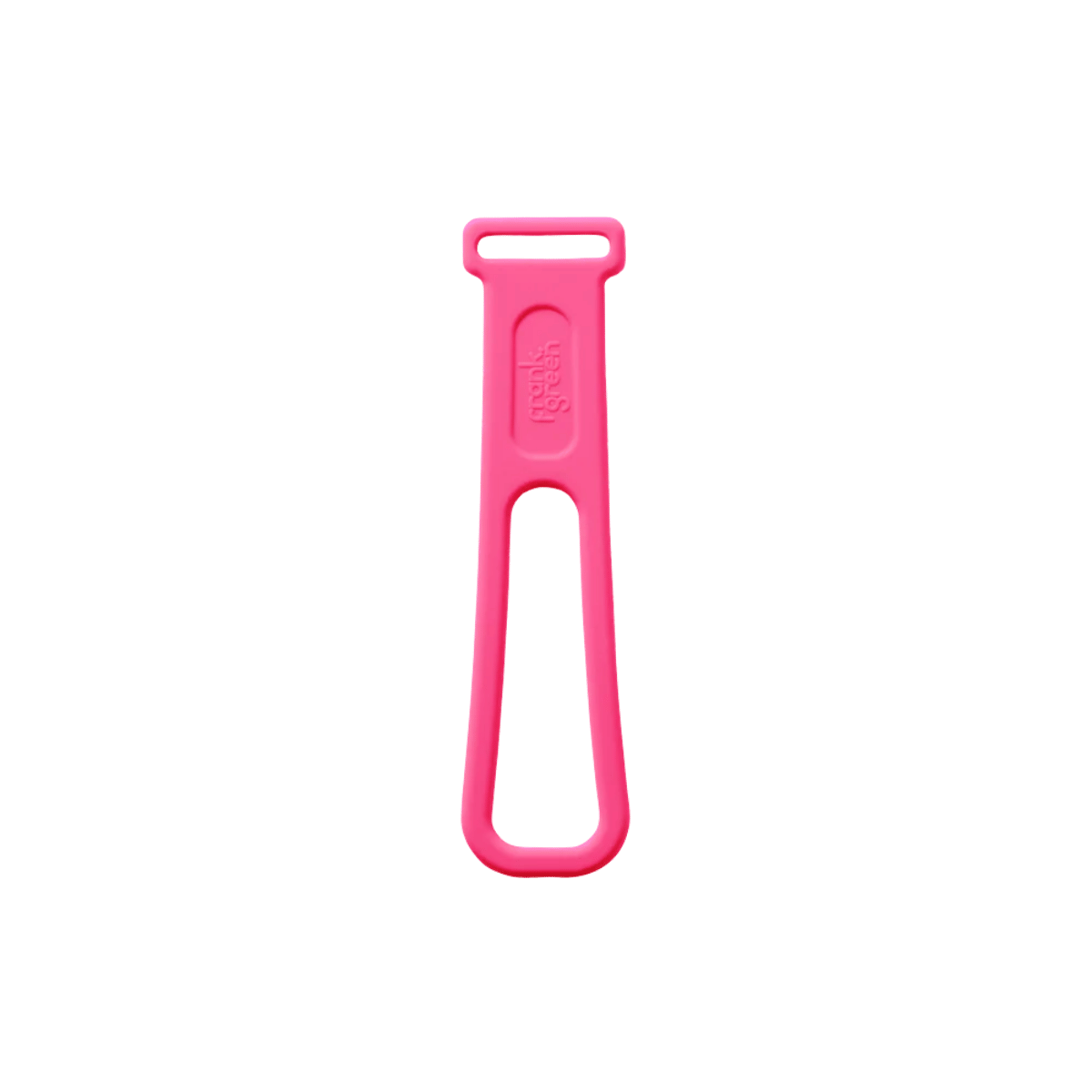 FRANK GREEN SILICONE BOTTLE CARRY STRAP - NEON PINK