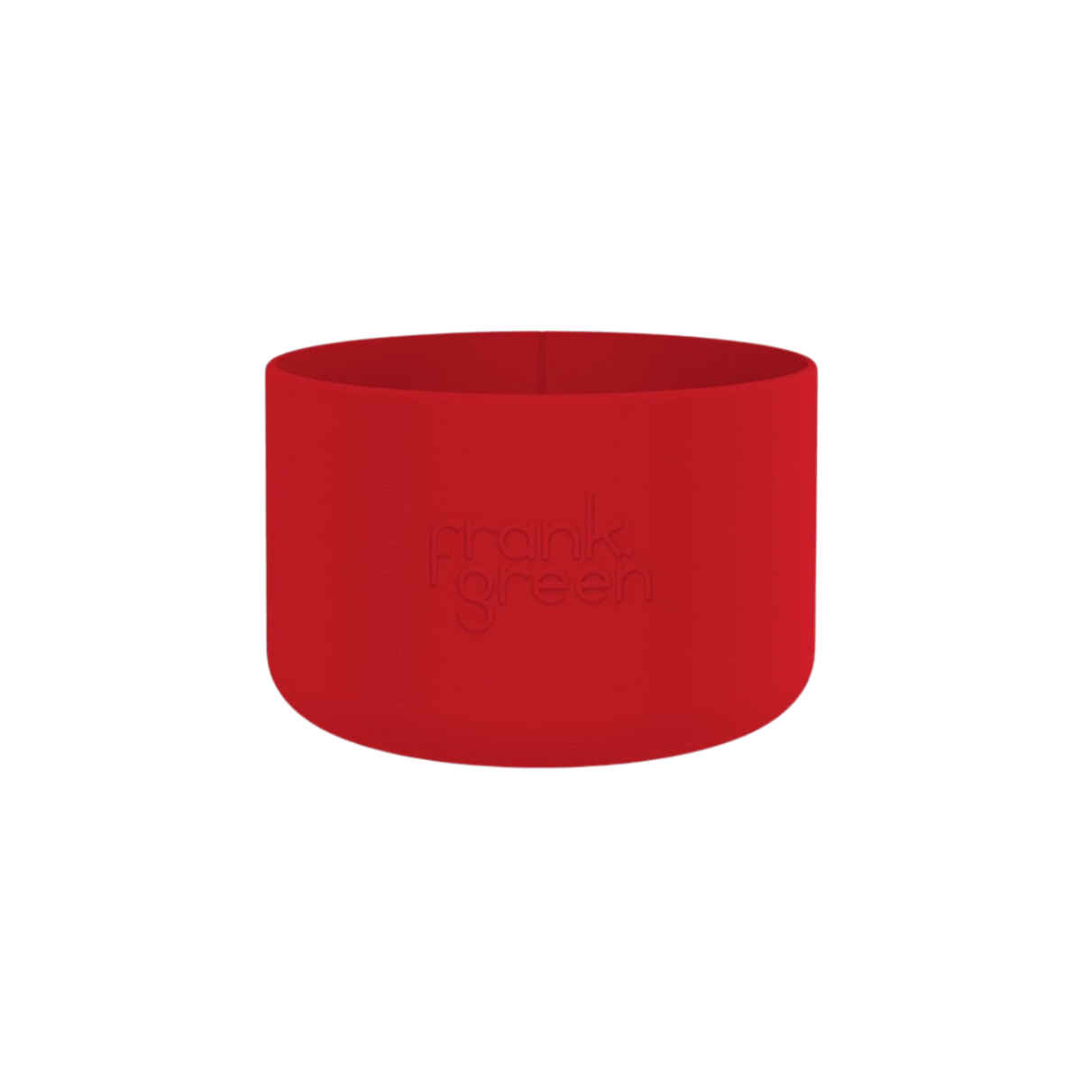 FRANK GREEN BOTTLE BUMPER GUARD 34OZ – SILICONE PROTECTIVE SLEEVE - ATOMIC RED