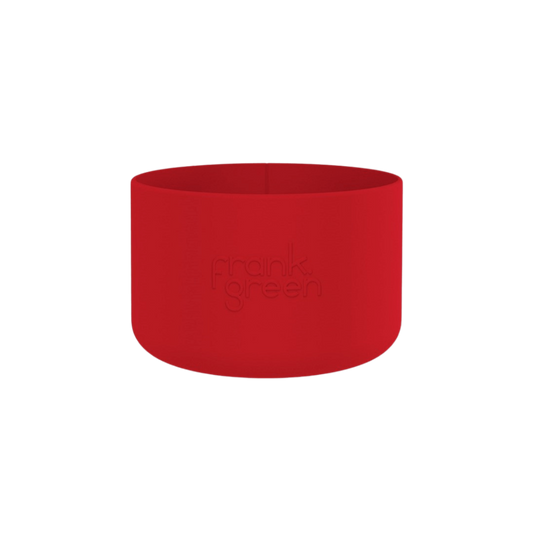 FRANK GREEN BOTTLE BUMPER GUARD 34OZ – SILICONE PROTECTIVE SLEEVE - ATOMIC RED