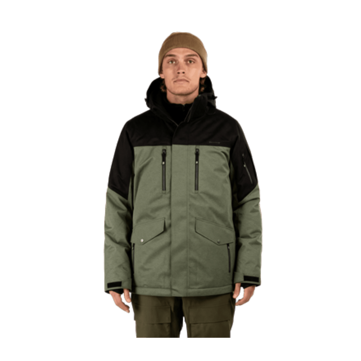 BOULDER GEAR QUEST JACKET- OLIVE HEATHER