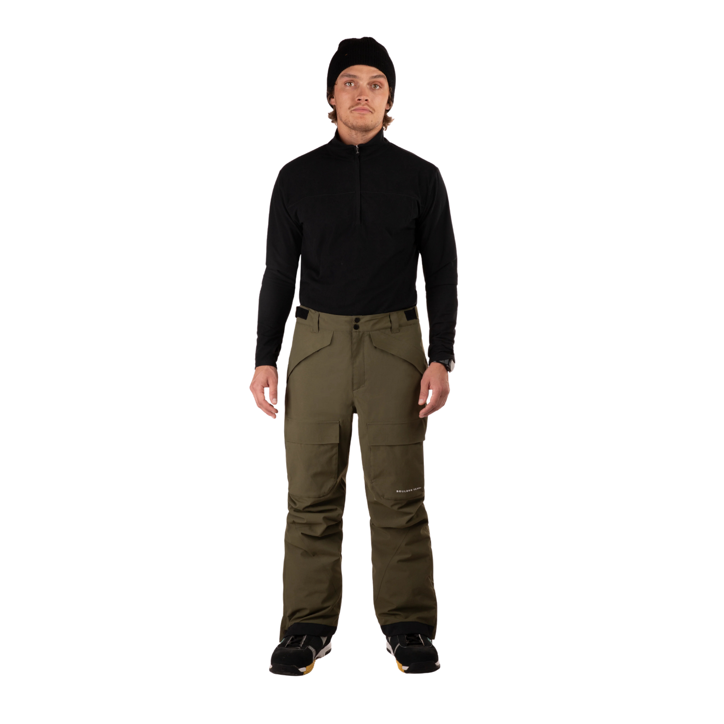 BOULDER GEAR STOMP CARGO PANT REG OLIVE NIGHT