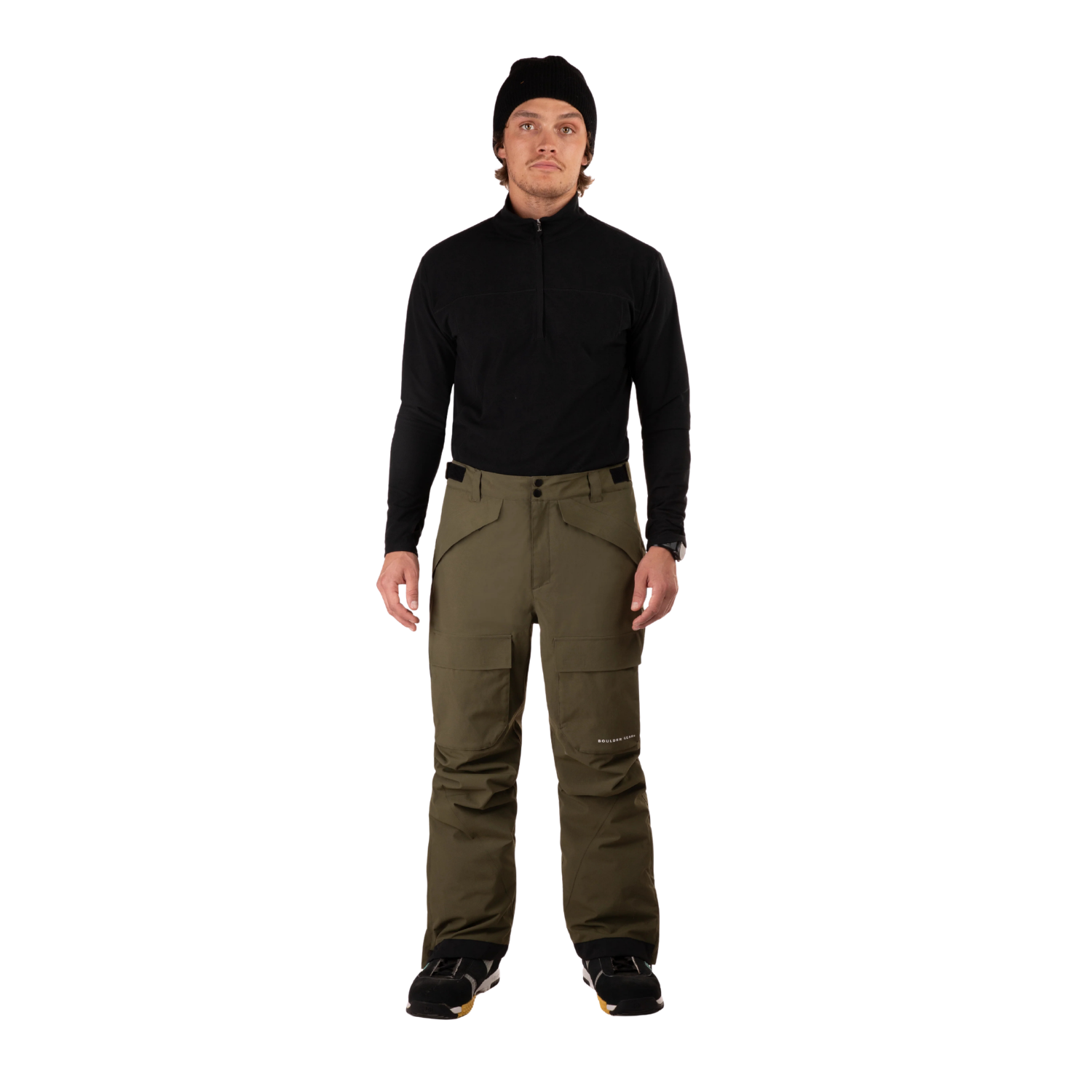 BOULDER GEAR STOMP CARGO PANT REG OLIVE NIGHT