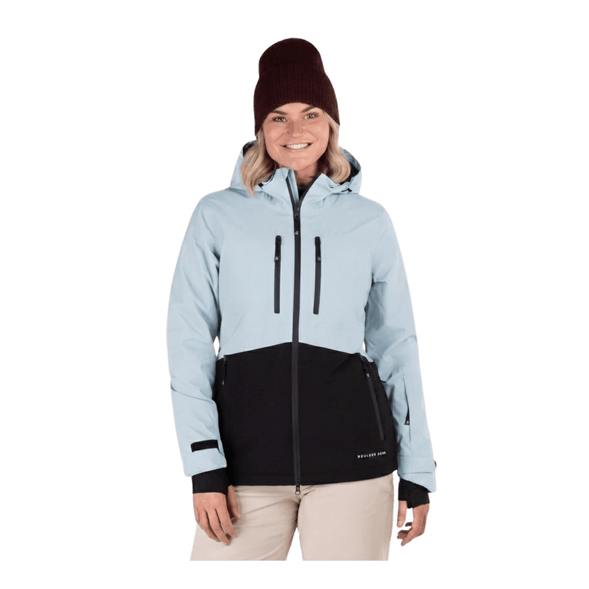 BOULDER GEAR W MESMERIZE JACKET BLUE ICE