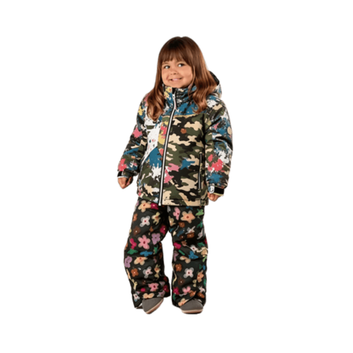 BOULDER GEAR YTH KHAI JACKET PAINT CAMO