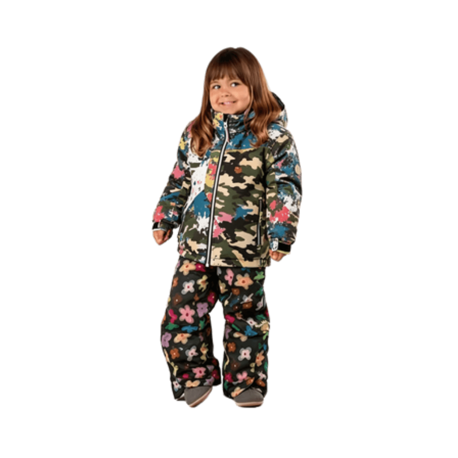 BOULDER GEAR YTH KHAI JACKET PAINT CAMO