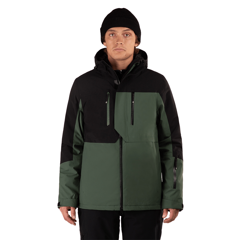 BOULDER GEAR AXEL JACKET- GREEN CILANTRO