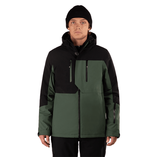 BOULDER GEAR AXEL JACKET- GREEN CILANTRO