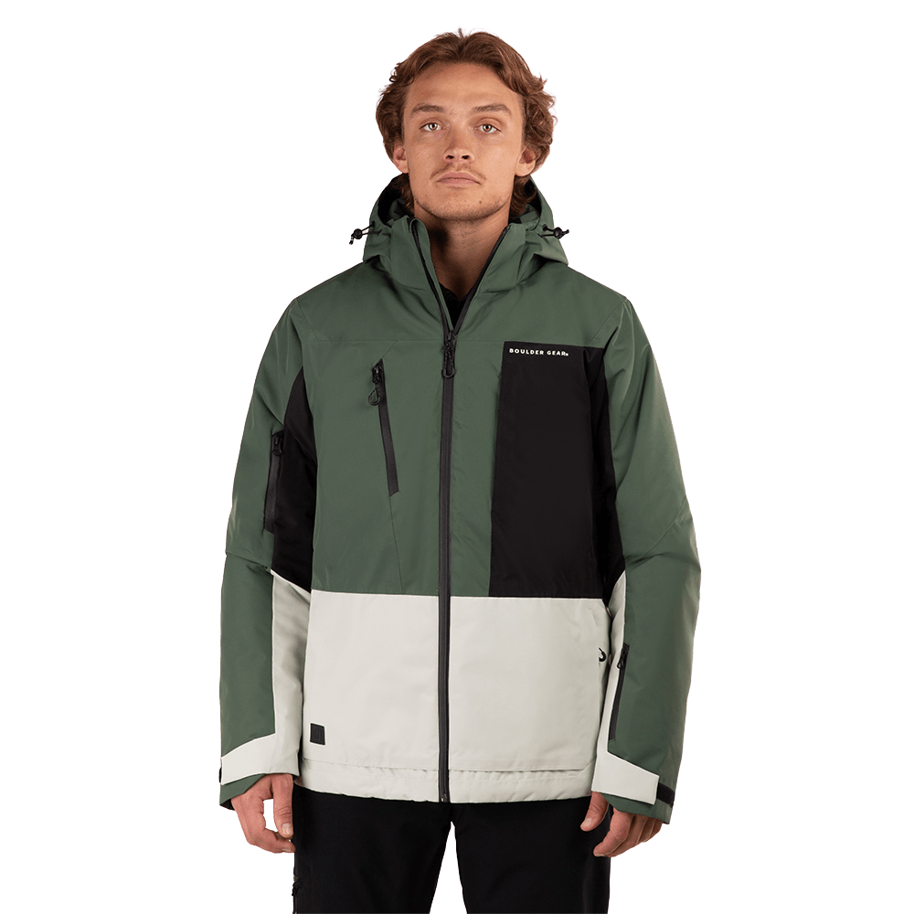 BOULDER GEAR REACTOR JACKET- GREEN CILANTRO