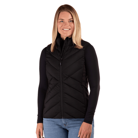 BOULDER GEAR WOMEN'S MIST PUFFY VEST- BLACK