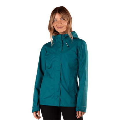 BOULDER GEAR WOMEN'S STRATUS RAIN JACKET - DEEP LAGOON
