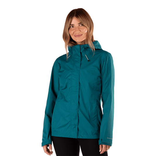 BOULDER GEAR WOMEN'S STRATUS RAIN JACKET - DEEP LAGOON
