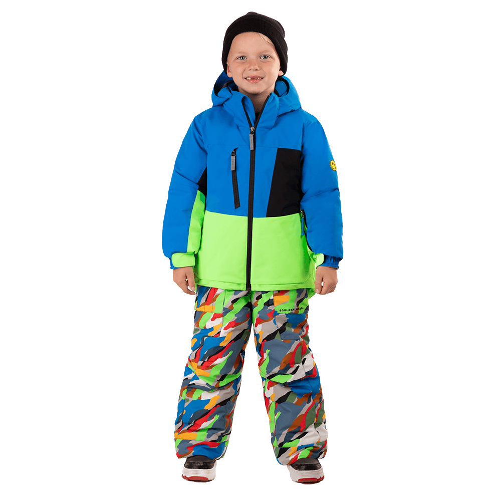 BOULDER GEAR YOUTH REACTOR JACKET- BLUE STAR
