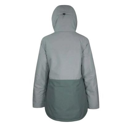 BOULDER GEAR WOMEN'S PHOENIX JACKET - GREEN MIST - BACK VIEW