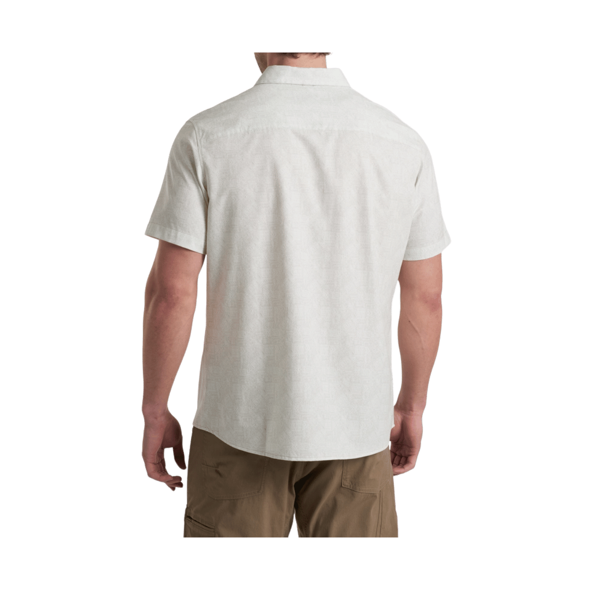 KUHL MEN'S BREEZE SHORT SLEEVE - BONE - BACK VIEW