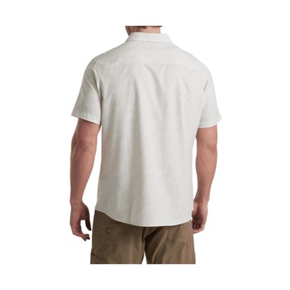 KUHL MEN'S BREEZE SHORT SLEEVE - BONE - BACK VIEW