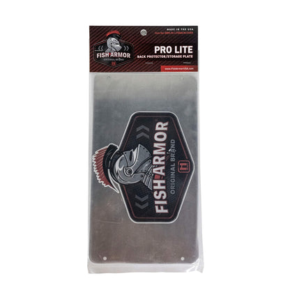 Fish Armor Pro Lite Protective Back Plate showing it in the package