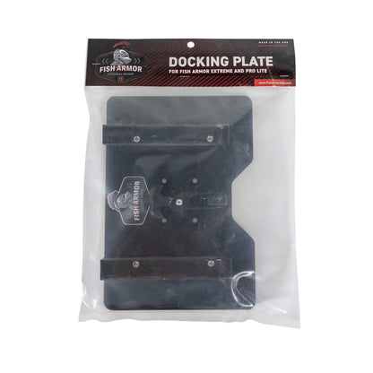 Fish Armor Pro Lite Pole Holder Docking Plate showing it in its package