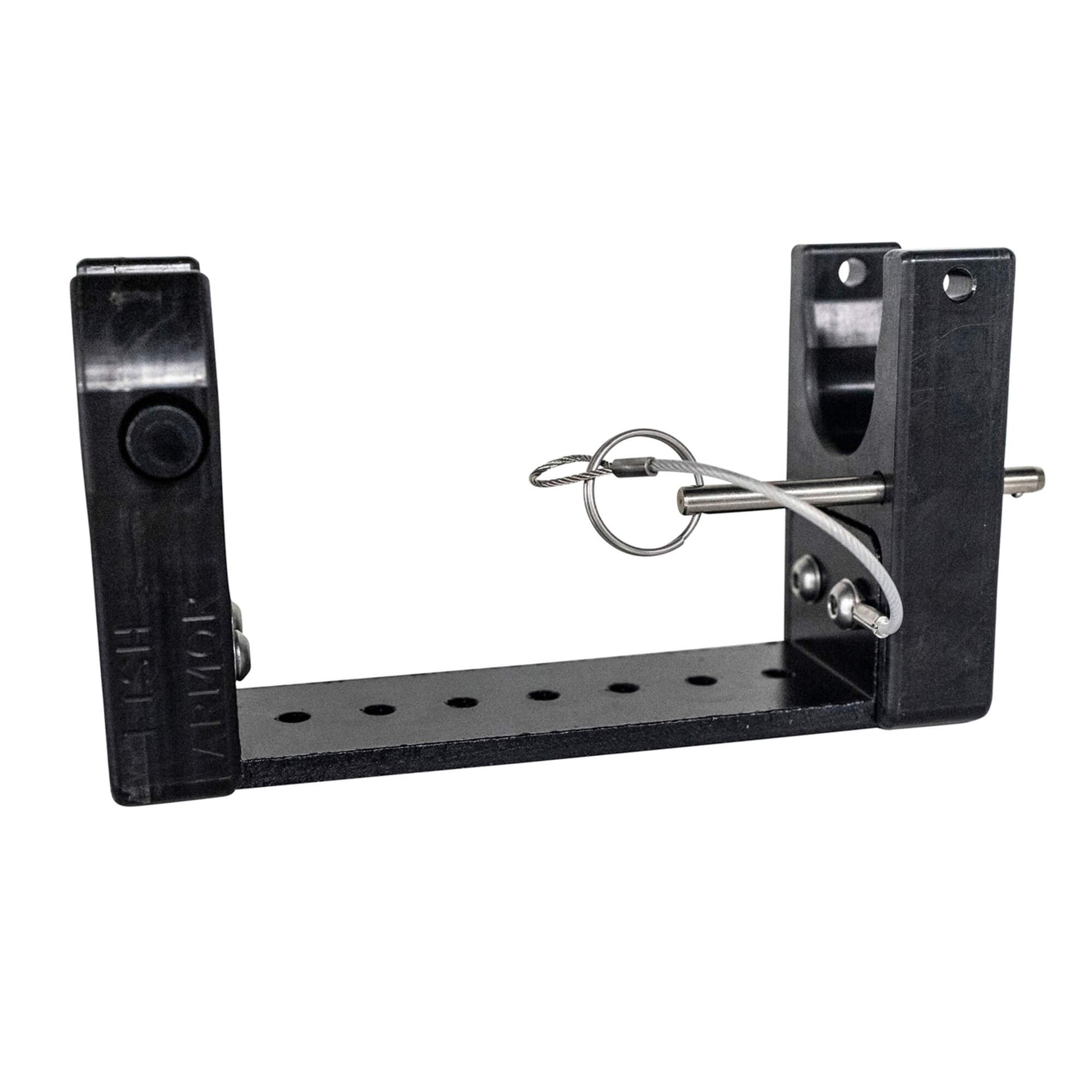 Fish Armor Pro Pole Claw Mount showing the mount from the side