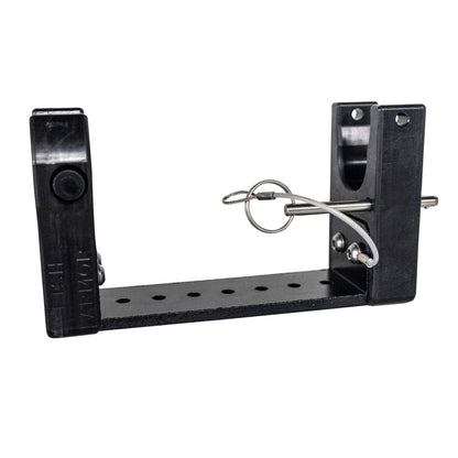 Fish Armor Pro Pole Claw Mount showing the mount from the side