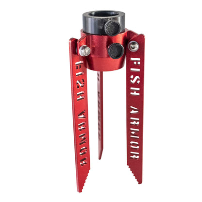 Pro Pole Ice Tri-Pod showing the tripod collapsed 