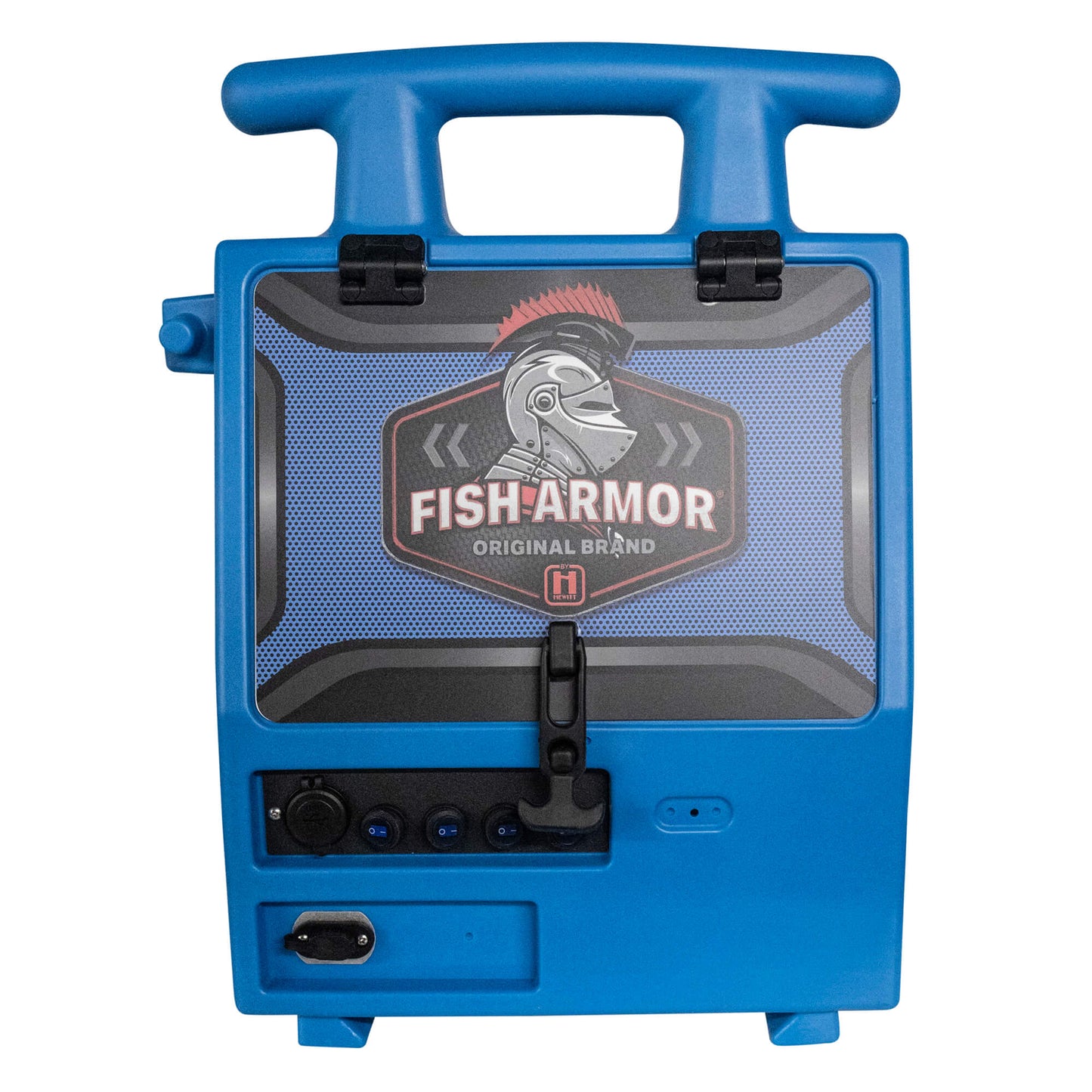 Fish Armor Pro Lite Shuttle Pro Extreme Shuttle blue version front view