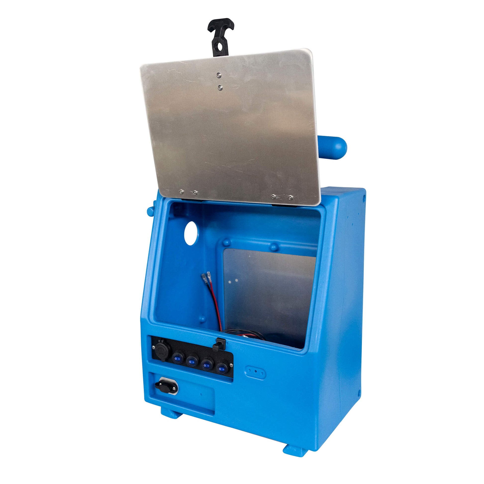 Fish Armor Pro Lite Shuttle Pro Extreme Shuttle blue version with the insides exposed