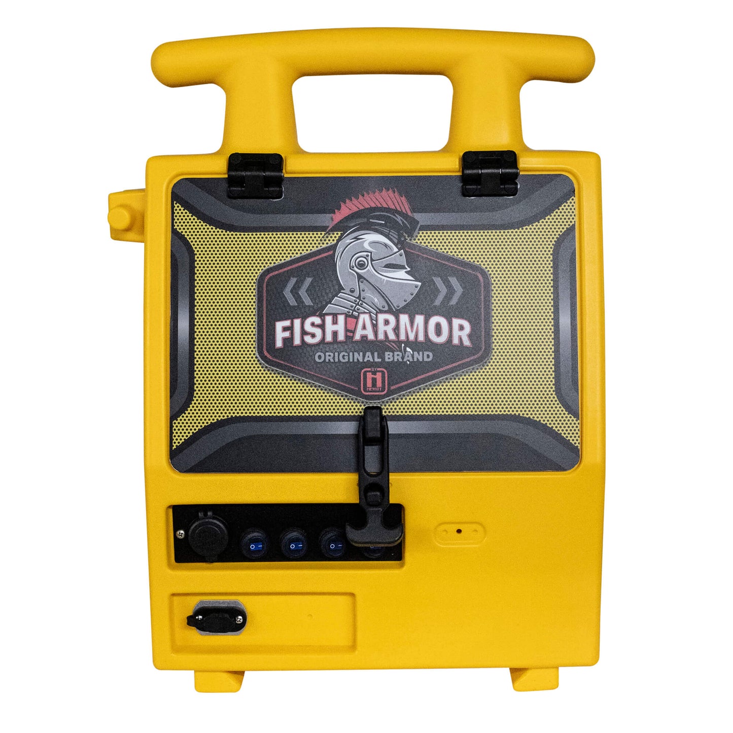 Fish Armor Pro Lite Shuttle Pro Extreme Shuttle yellow version front angle