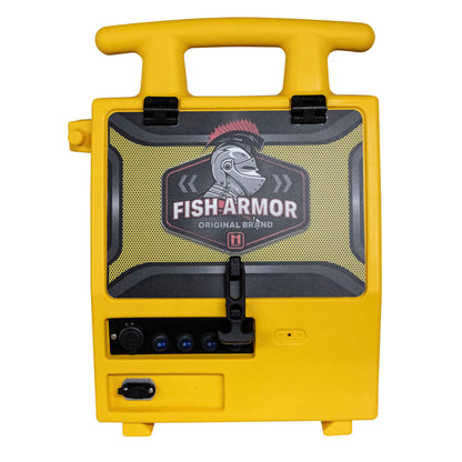 Fish Armor Pro Lite Shuttle Pro Extreme Shuttle yellow version front angle