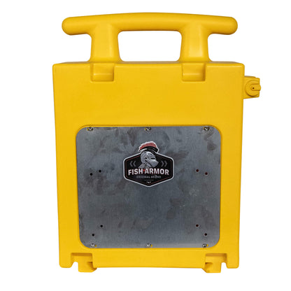 Fish Armor Pro Lite Shuttle Pro Extreme Shuttle yellow version back view