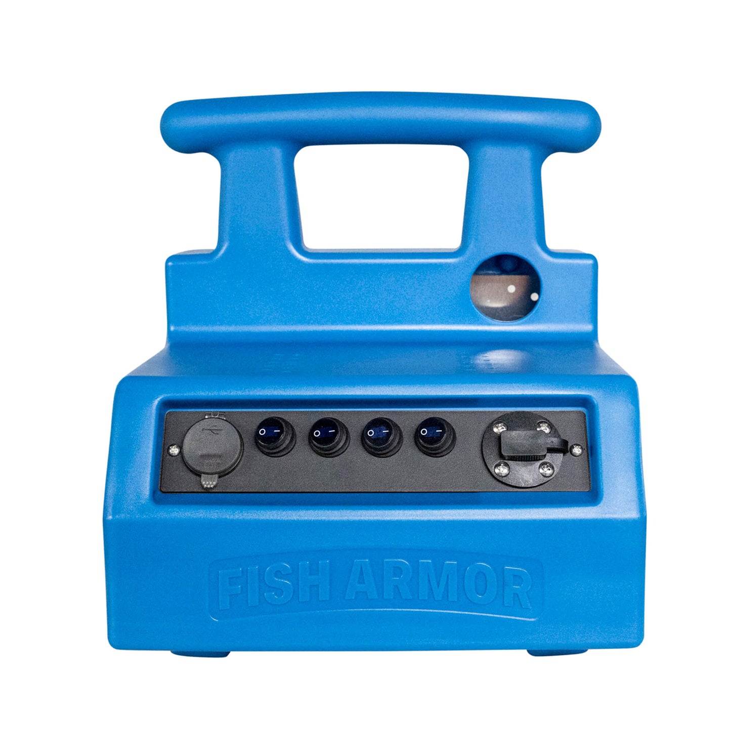 Fish Armor Pro Lite Shuttle blue version front view