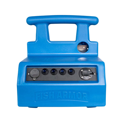 Fish Armor Pro Lite Shuttle blue version front view
