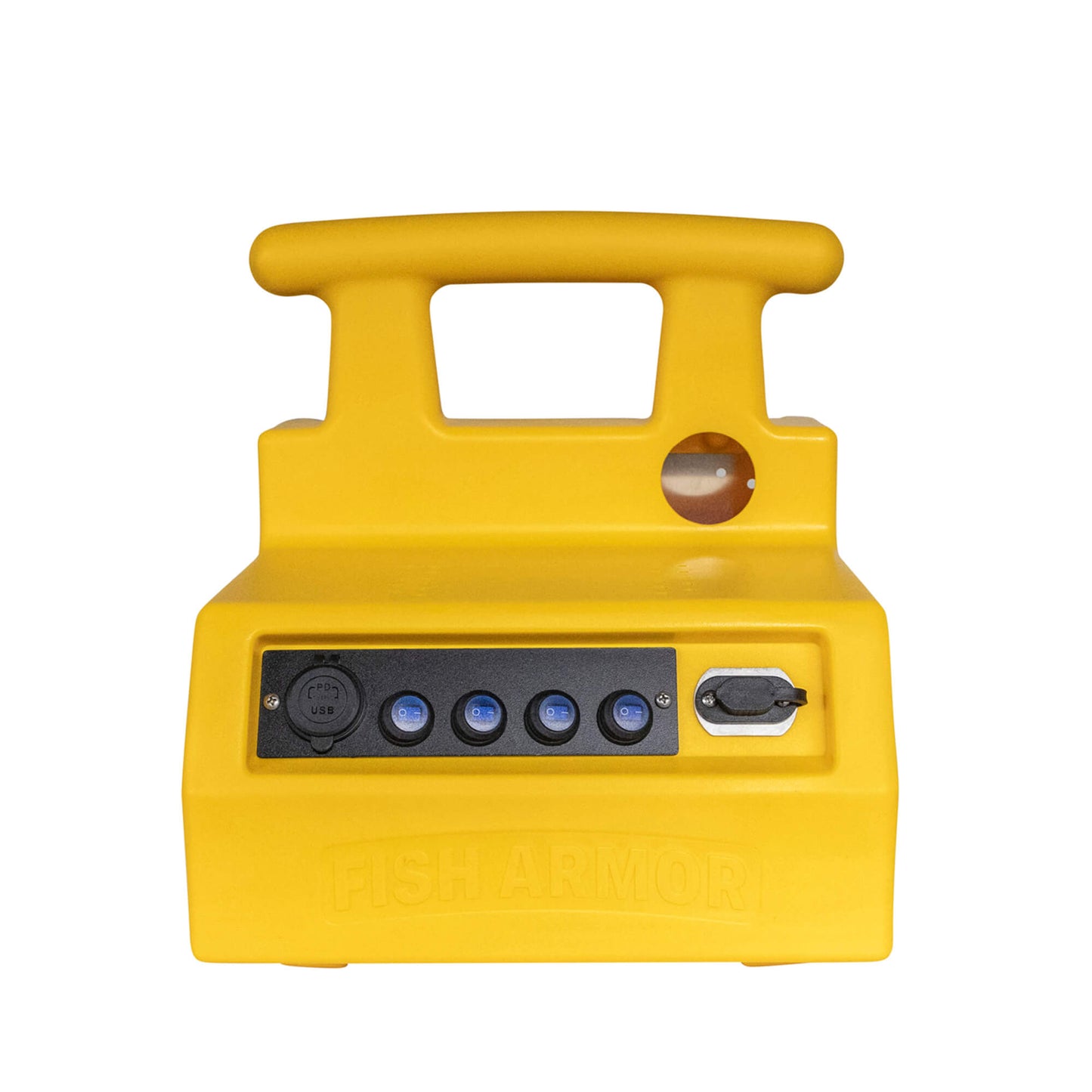 Fish Armor Pro Lite Shuttle yellow version front view