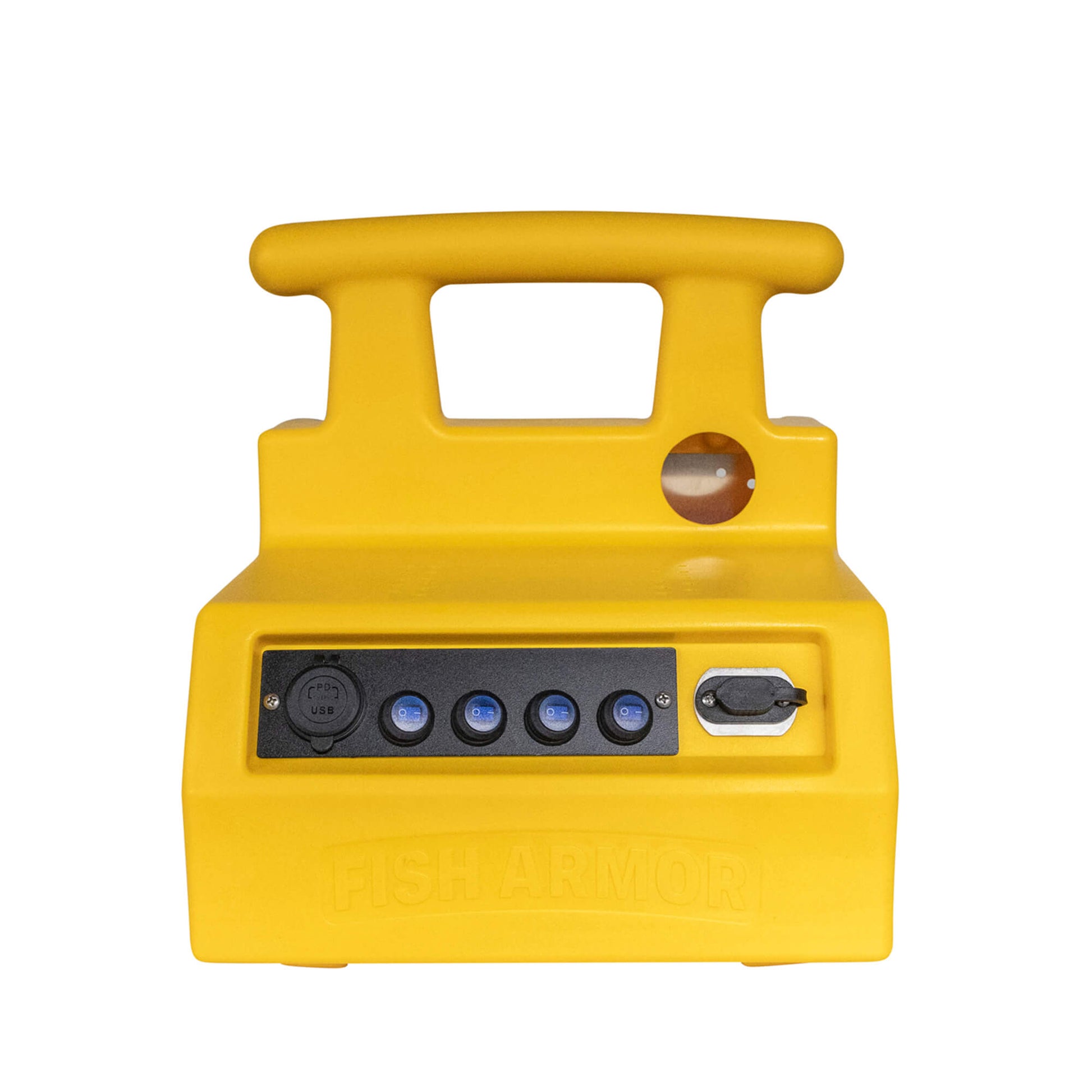 Fish Armor Pro Lite Shuttle yellow version front view